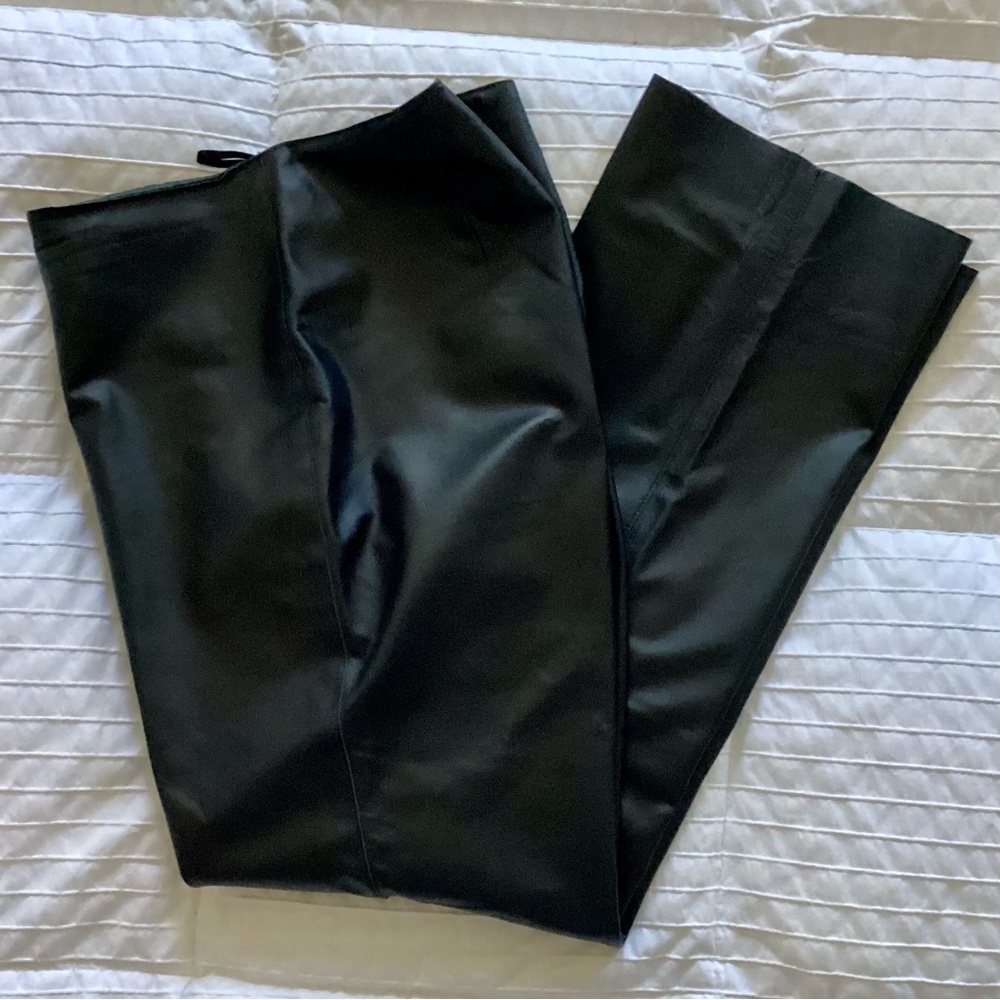 Newport News Leather Jean No Pockets Smooth Fit